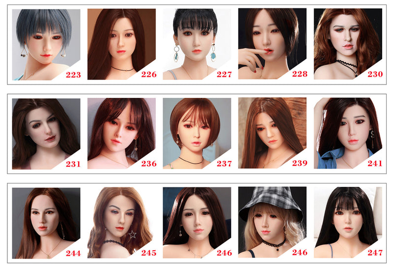 SY Doll Silicone Head