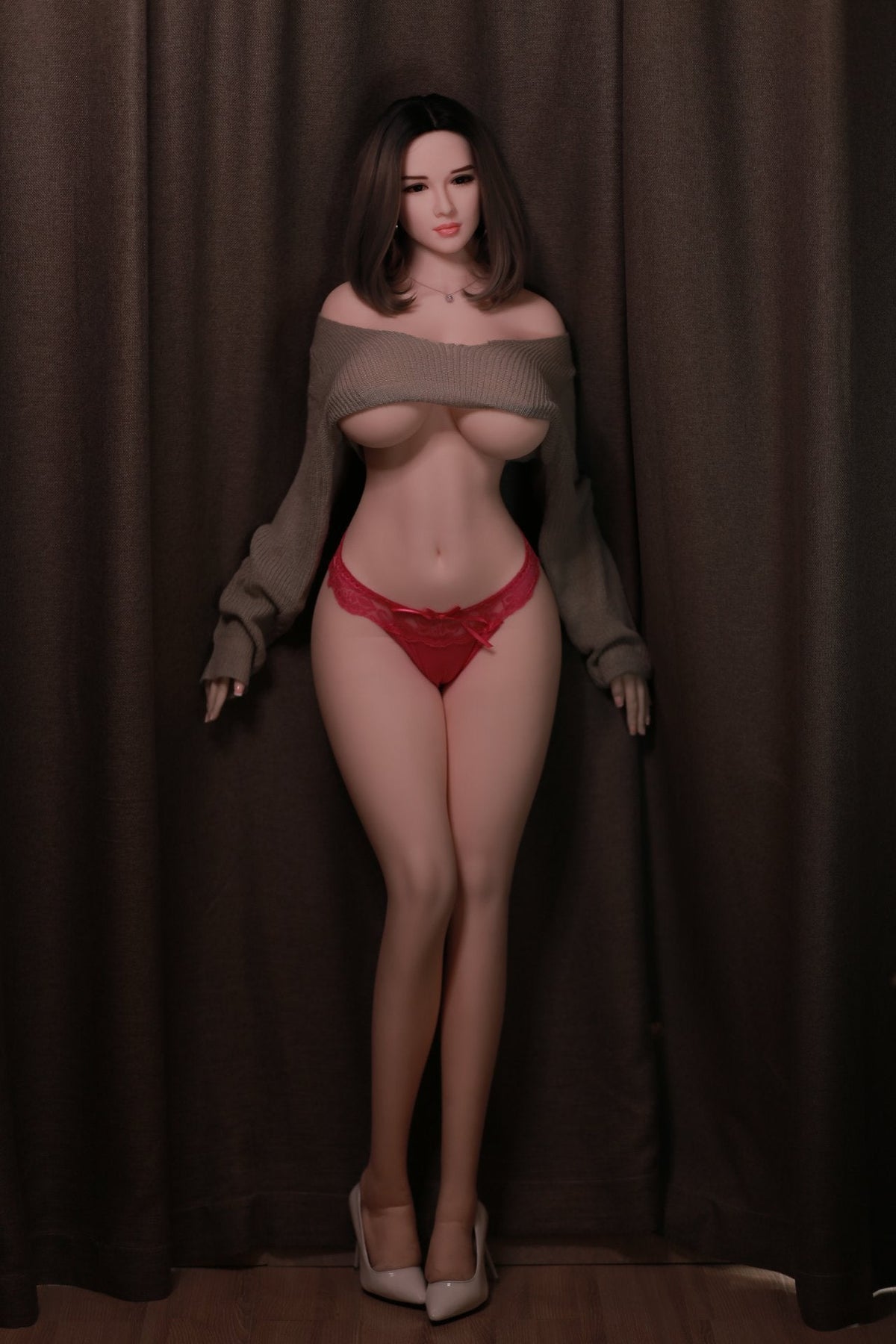 168cm/5ft7 Big Breast Real TPE Silicone Sex Doll - Fiona - Sweetie Love Doll