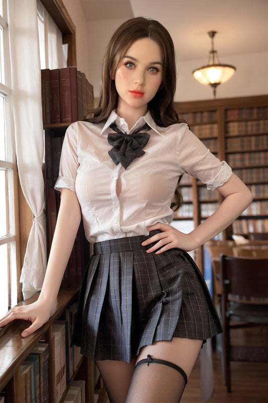 SY Doll | 159cm/5ft2 Small Breasts Freckle Girl Lifelike TPE Sex Doll - Debby (In Stock EU）