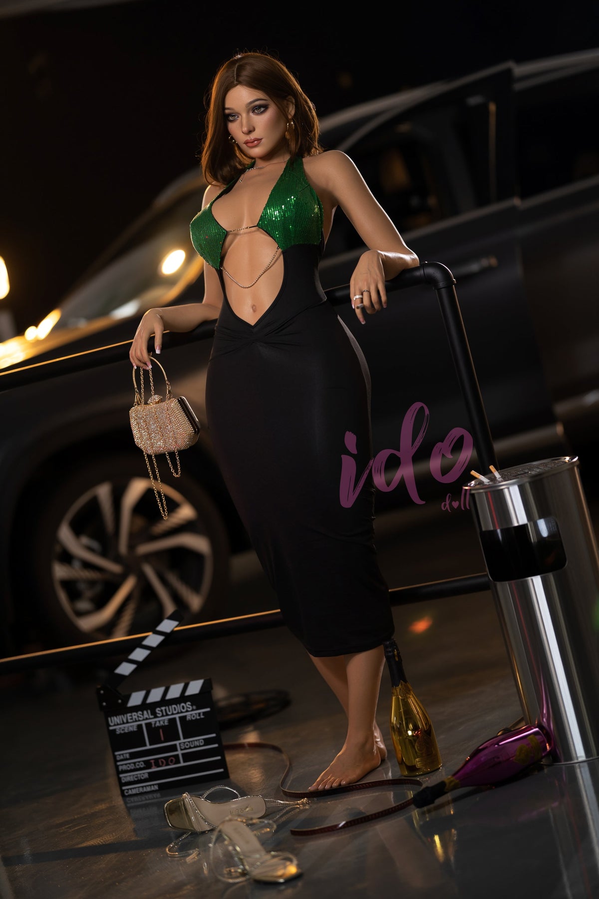 IDO Doll | 5ft 6/167cm Stunning F-Cup Silicone Sex Doll, Head #ID1H With Chic Short Locks - Tatiana (In Stock US) - Sweetie Love Doll