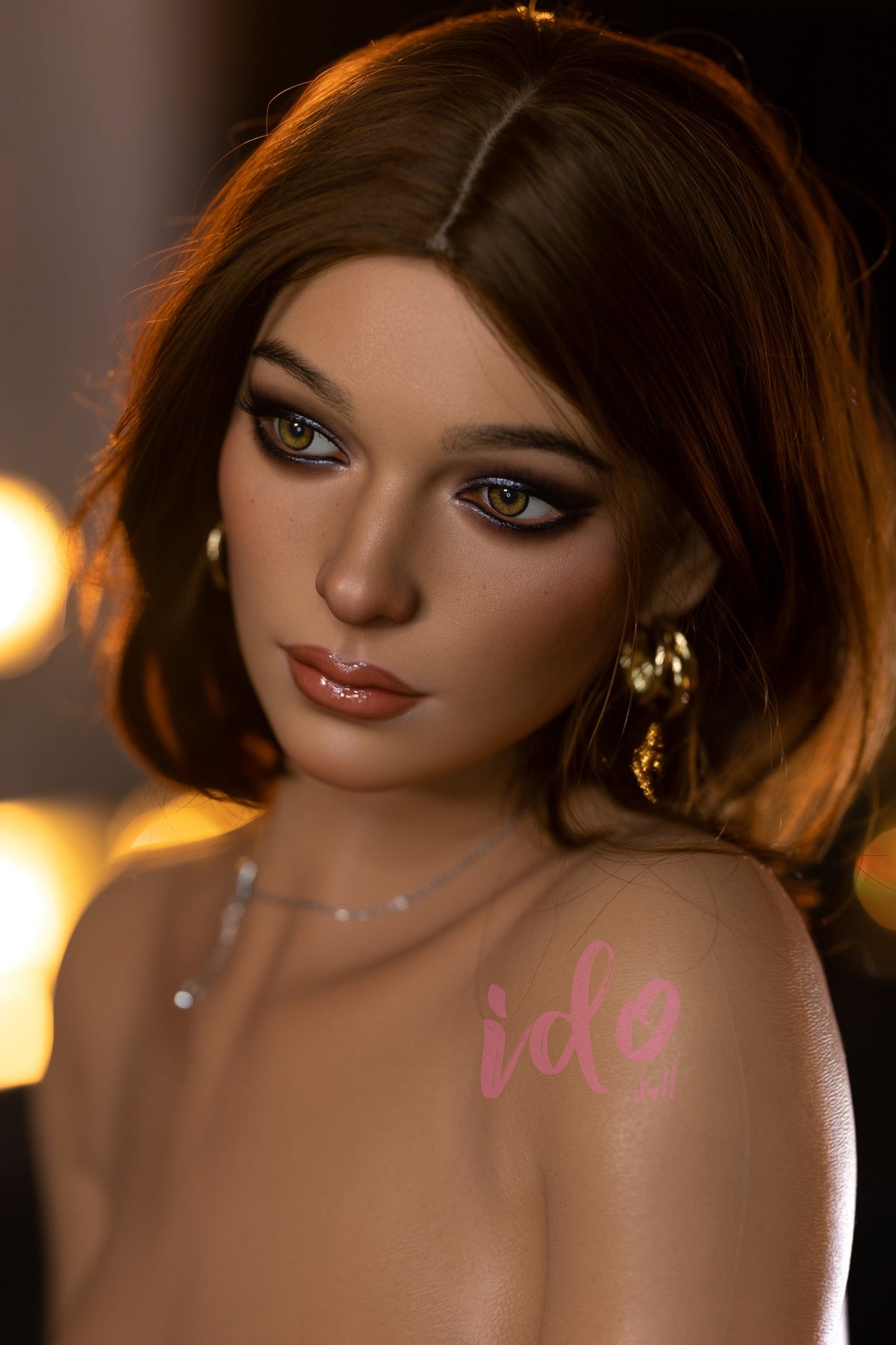 IDO Doll | 5ft 6/167cm Stunning F-Cup Silicone Sex Doll, Head #ID1H With Chic Short Locks - Tatiana (In Stock US) - Sweetie Love Doll