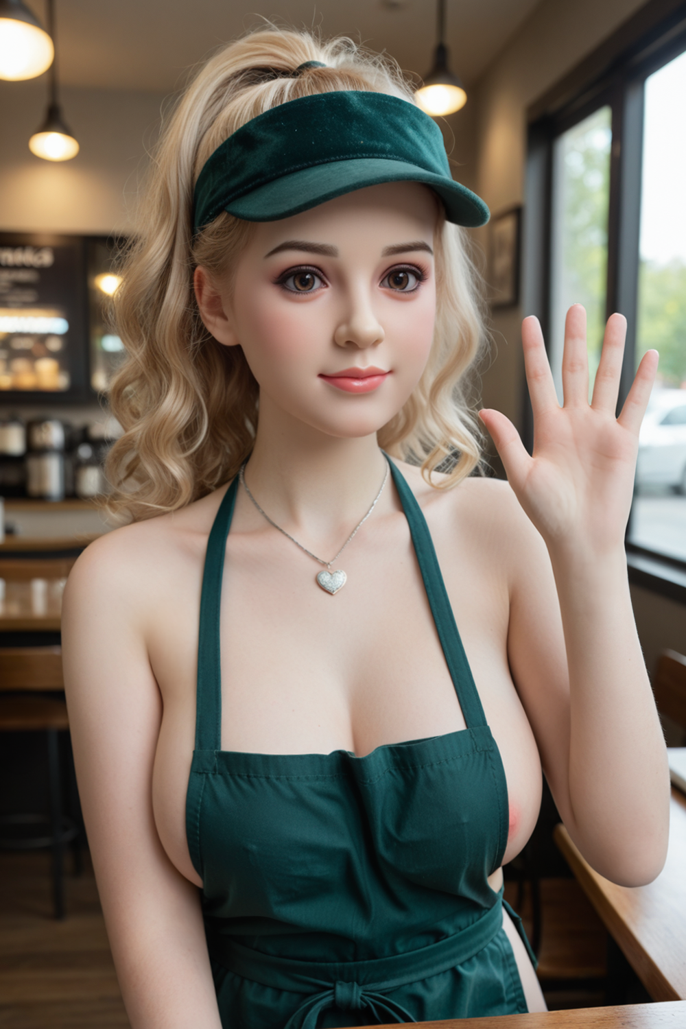 Advanced Rosretty Doll | 150cm/4ft11 Big Breasts Captivating American Sweetheart Blonde Realistic Full Silicone Sex Doll - Skylar (In Stock US) - Sweetie Love Doll