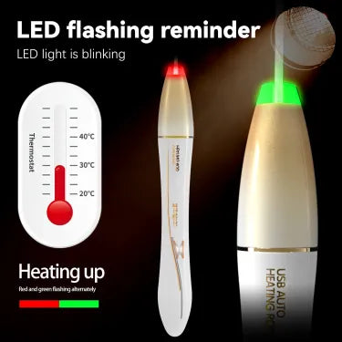 Vagina heating rod
