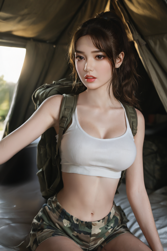 SY Doll | 150m/4ft11 Small Breasts Energetic Sporty Lovely Realistic TPE Sex Doll - Phyllis (In Stock US)