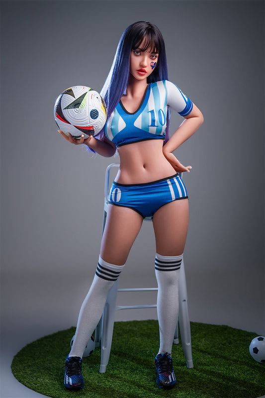 SY DOLL | 152cm/4ft12 - Silicone Head - M Series Big Breasts Cheerleader Sex Doll - Fern