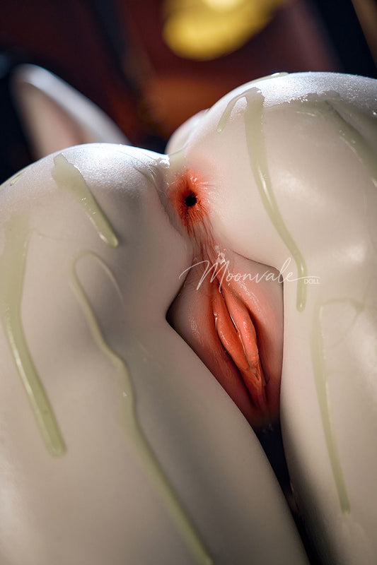 Moonvale Doll | 160cm/5ft3 Big Breasts Alluring Mature Gothic White Fox Lady Furry Realistic Silicone Sex Doll - Sorelle