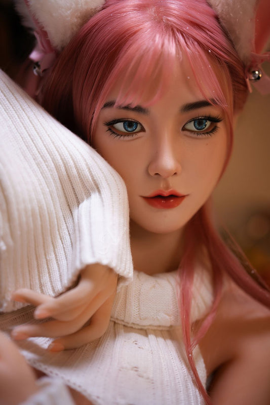 SY Doll | Asia 160cm/5ft3 Lovely Pink Hair Big Breasts Lifelike TPE Sex Doll - Natalie