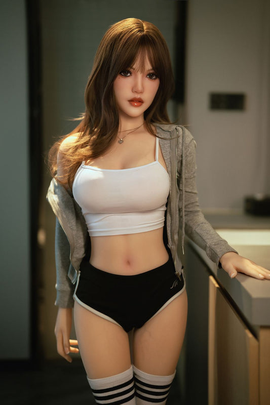 Rosretty Doll | 150cm/4ft11 Small Breasts Alluring Asian College Girl Realistic TPE Sex Doll - Erica