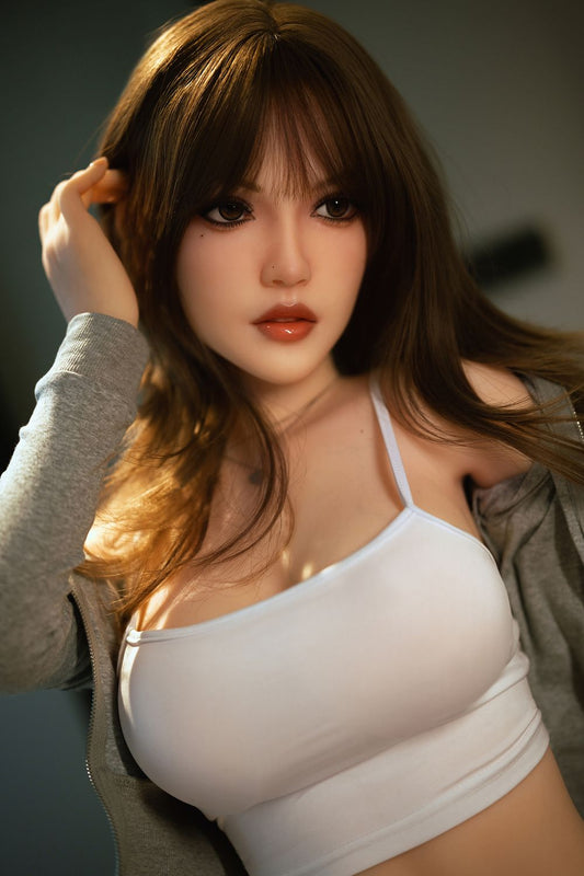 Rosretty Doll | 150cm/4ft11 Small Breasts Alluring Asian College Girl Realistic TPE Sex Doll - Erica