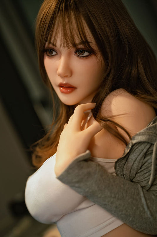 Rosretty Doll | 150cm/4ft11 Small Breasts Alluring Asian College Girl Realistic TPE Sex Doll - Erica