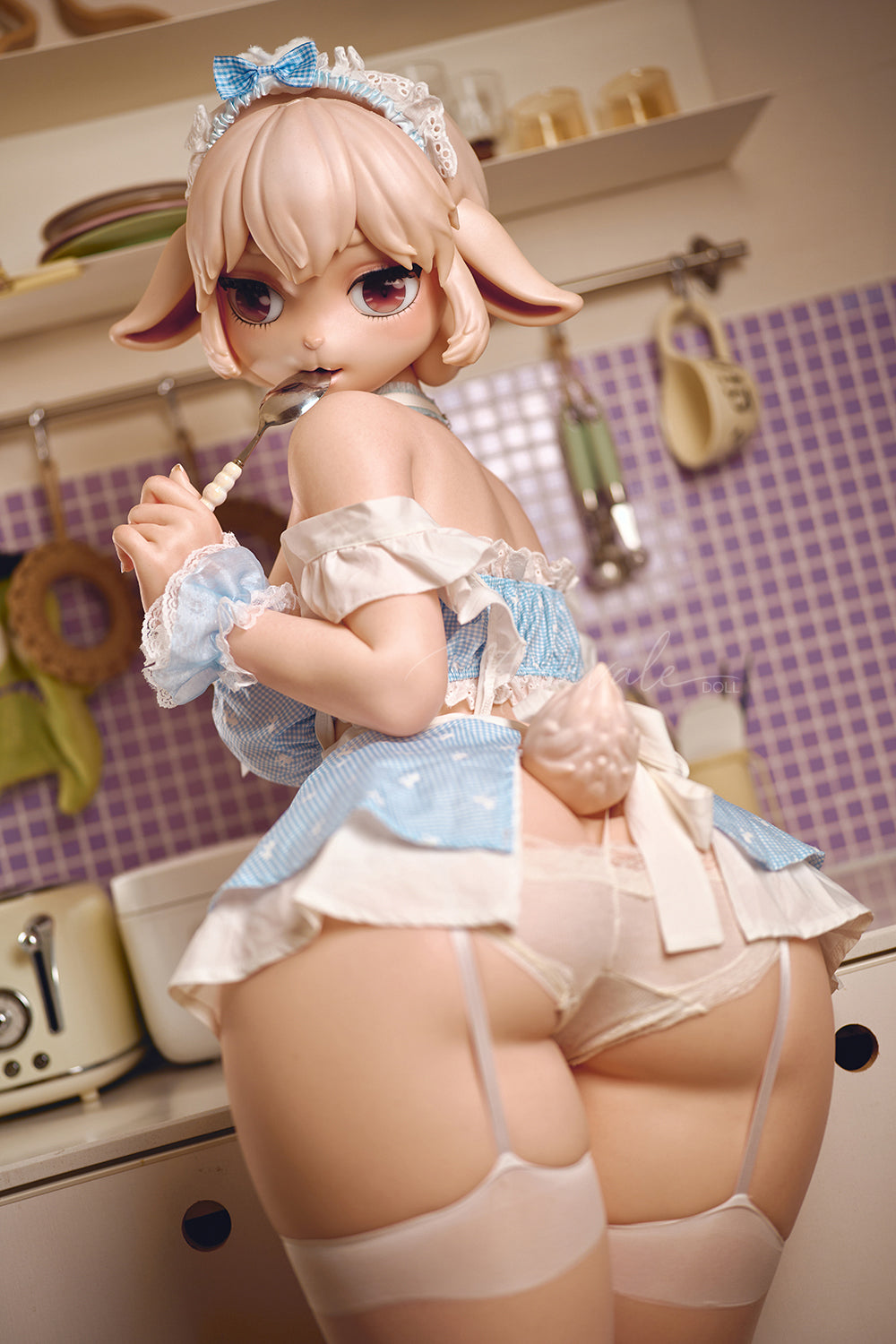 Moonvale Doll | 160cm (5.25’) Full Silicone Captivating Sweet Elegant Anthro Sheep Furry Realistic Sex Doll – Aurelia