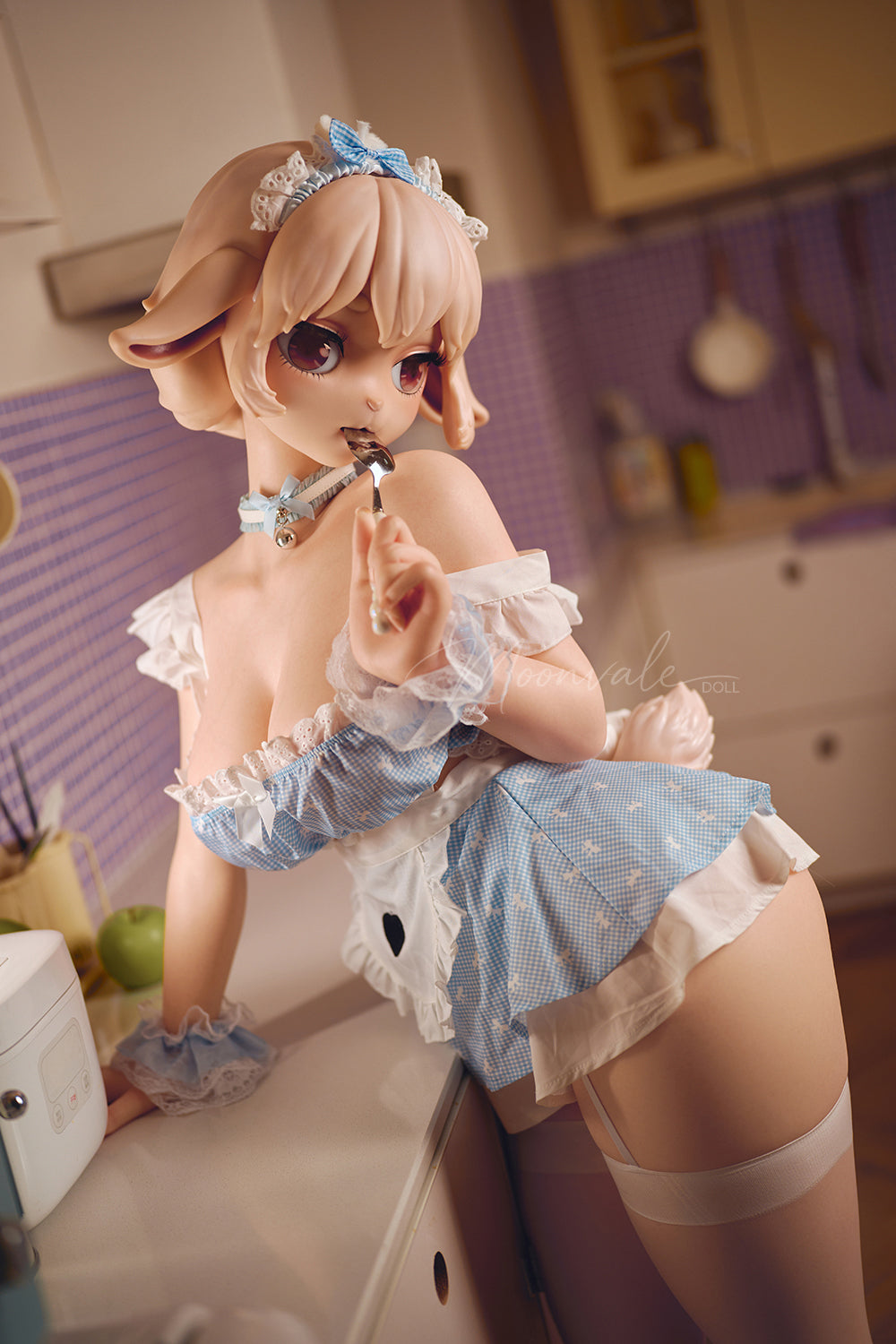 Moonvale Doll | 160cm (5.25’) Full Silicone Captivating Sweet Elegant Anthro Sheep Furry Realistic Sex Doll – Aurelia