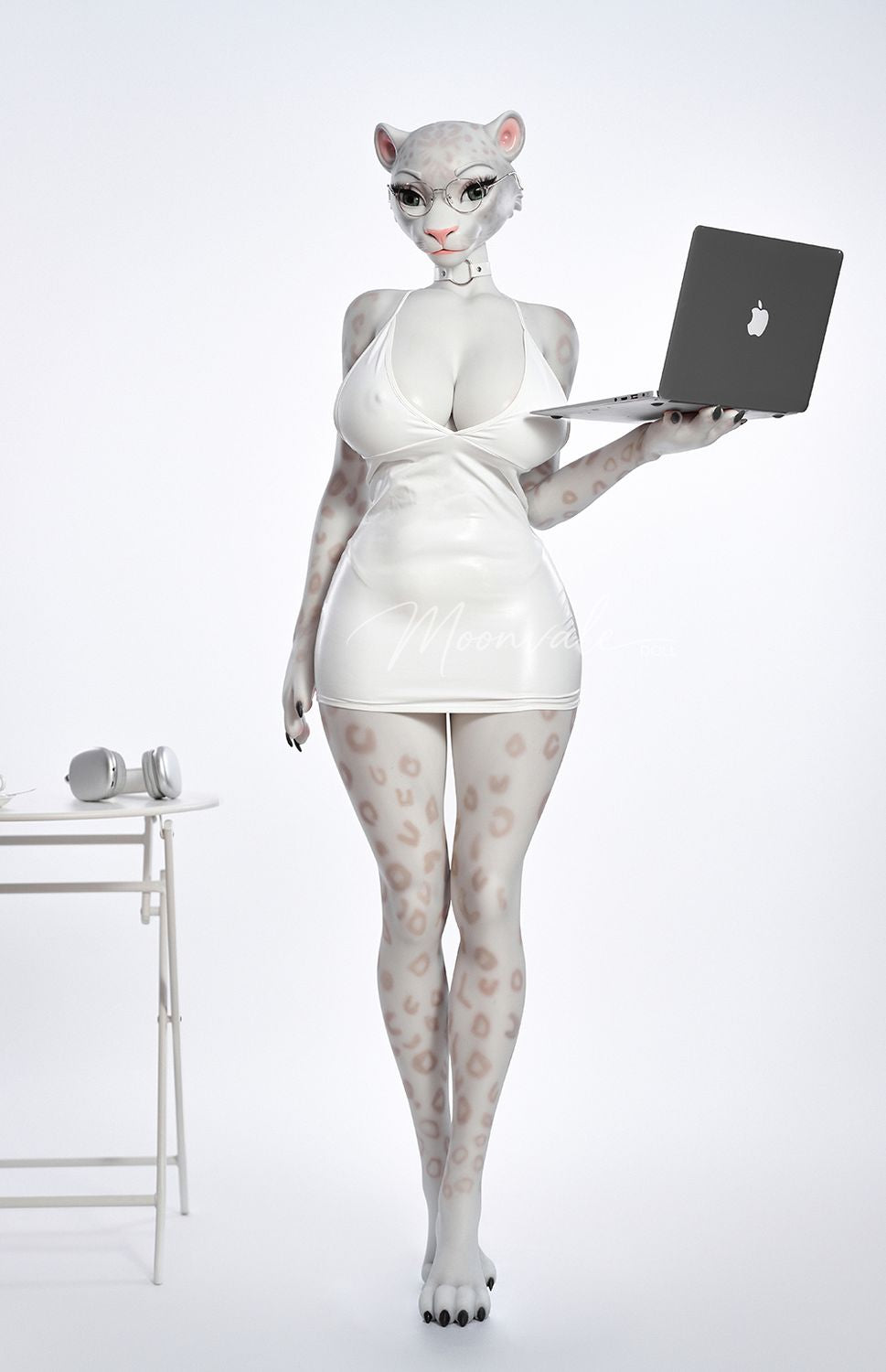 Moonvale Doll | 165cm/5ft5 Big Breasts Seductive Elegant Office Lady Furry Voluptuous Realistic Silicone Sex Doll - Velara - Sweetie Love Doll