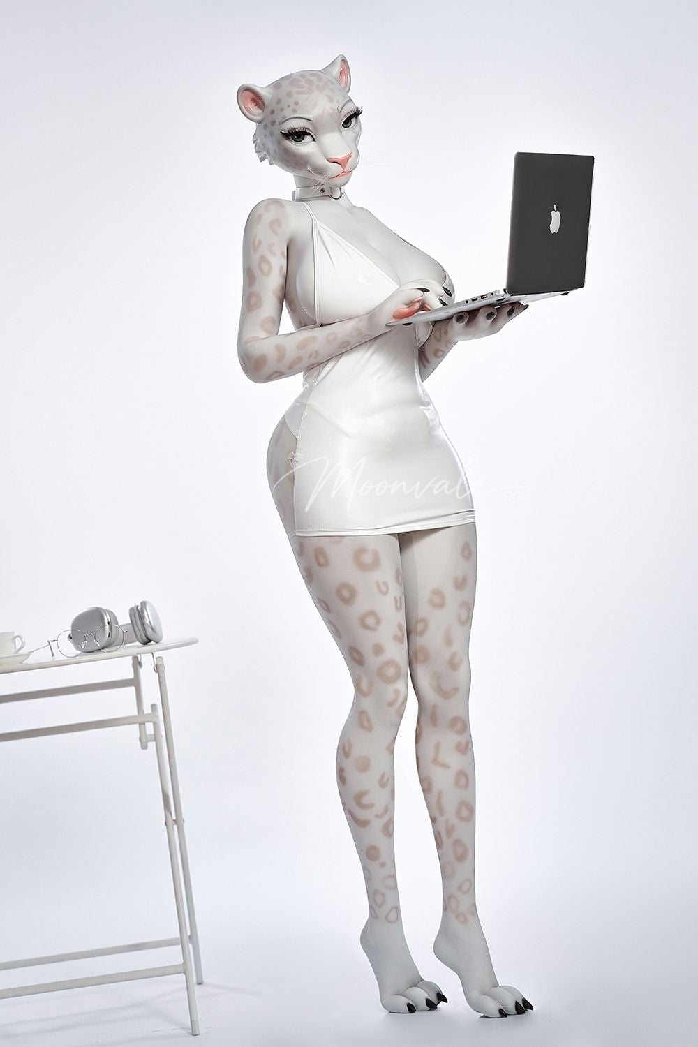 Moonvale Doll | 165cm/5ft5 Big Breasts Seductive Elegant Office Lady Furry Voluptuous Realistic Silicone Sex Doll - Velara - Sweetie Love Doll
