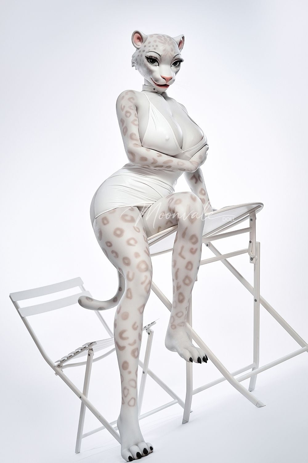 Moonvale Doll | 165cm/5ft5 Big Breasts Seductive Elegant Office Lady Furry Voluptuous Realistic Silicone Sex Doll - Velara - Sweetie Love Doll