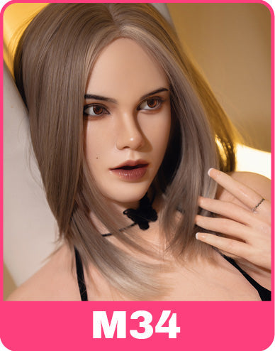 SY DOLL | M Series ROS Sex Doll Head - Silicone Head Customizable
