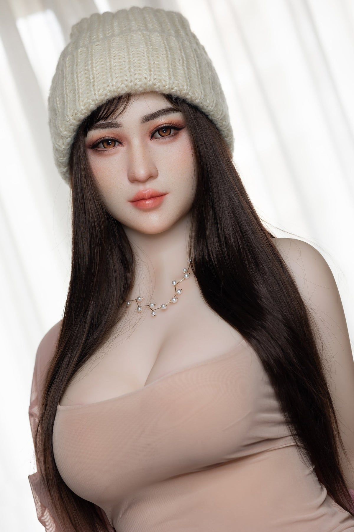 AIBEI | 158cm/5ft2 E-cup Silicone Head Japanese Sex Doll - Olivia - Sweetie Love Doll