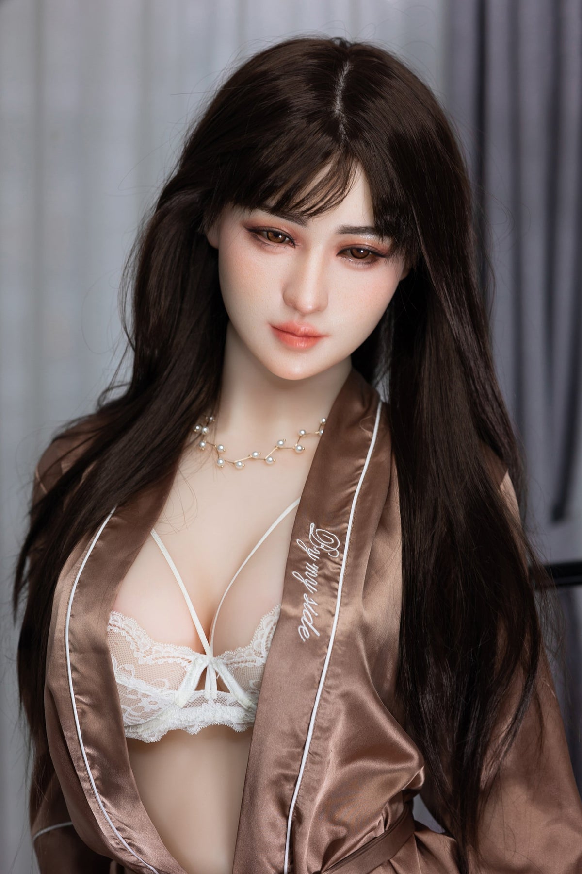 AIBEI | 158cm/5ft2 E-cup Silicone Head Japanese Sex Doll - Olivia - Sweetie Love Doll