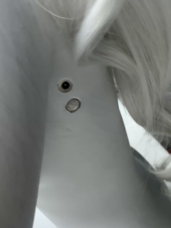 Moonvale Doll | 160cm/5ft3 Big Breasts Alluring Mature Gothic White Fox Lady Furry Realistic Silicone Sex Doll - Sorelle