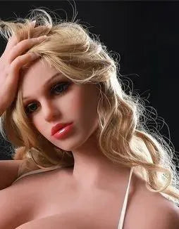 163cm/5ft4 Mature Big Breasts TPE Sex Doll With Blonde Hair - Bess