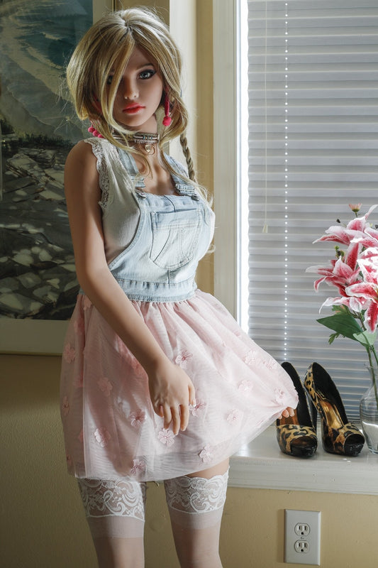 Raven - 4ft11 (150cm) Stunning Blonde Sex Doll with Ultra Real-Feel Skin (In Stock US)