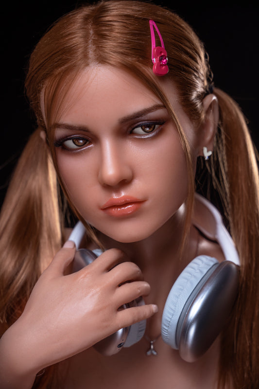 SY Doll |  Movable Jaw Mature Silicone Head Penelope M6#