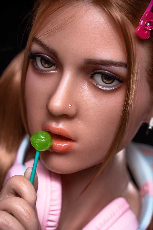 SY Doll |  Movable Jaw Mature Silicone Head Penelope M6#