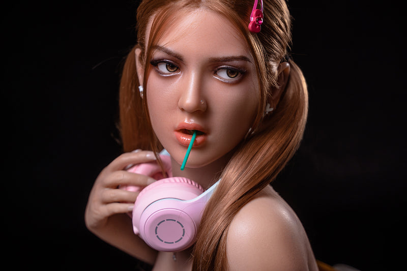 SY Doll |  Movable Jaw Mature Silicone Head Penelope M6#